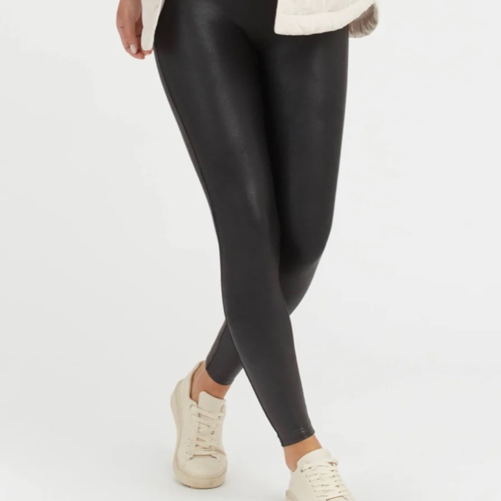 Spanx Faux Leather Leggings
